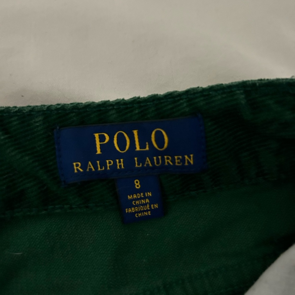 Boys size 8, Ralph Lauren navy blue pullover sweater.